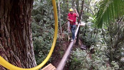 Pista de Arvorismo do Fazzenda Park Hotel 8