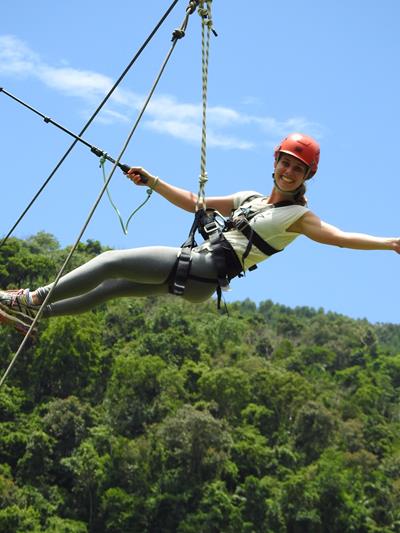 Curso de operação de tirolesa 1