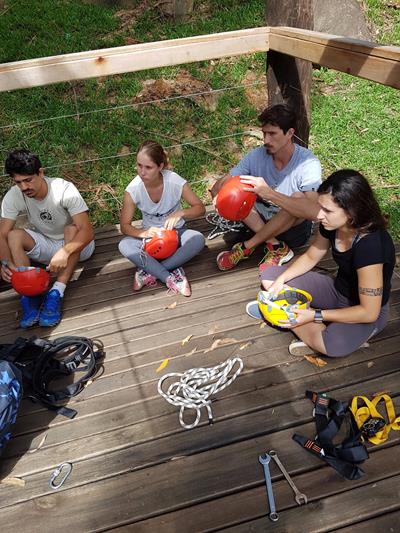 Curso de operação de tirolesa 5