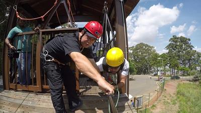 Curso de operação do traje Speed Fly 1