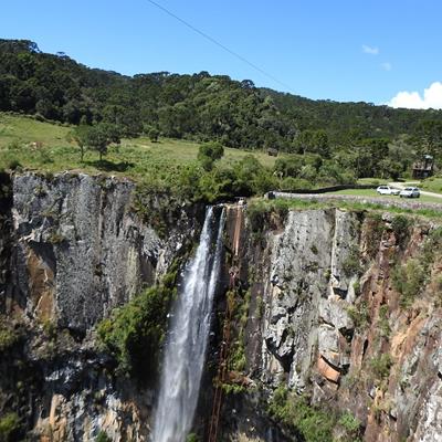 Realizado Rappel na Cascata do Avencal 18