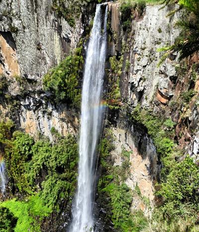 Realizado Rappel e Tirolesa na Cascata do Avencal 7