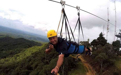 Tirolesa em BH disponibiliza nova modalidade de salto: super-homem - em.com.br